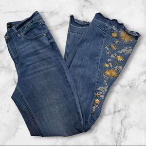 Ashley Mason Floral Jeans Size 5